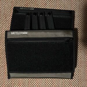 Battle Foam Black and Gray 2 Large Storage Cases
